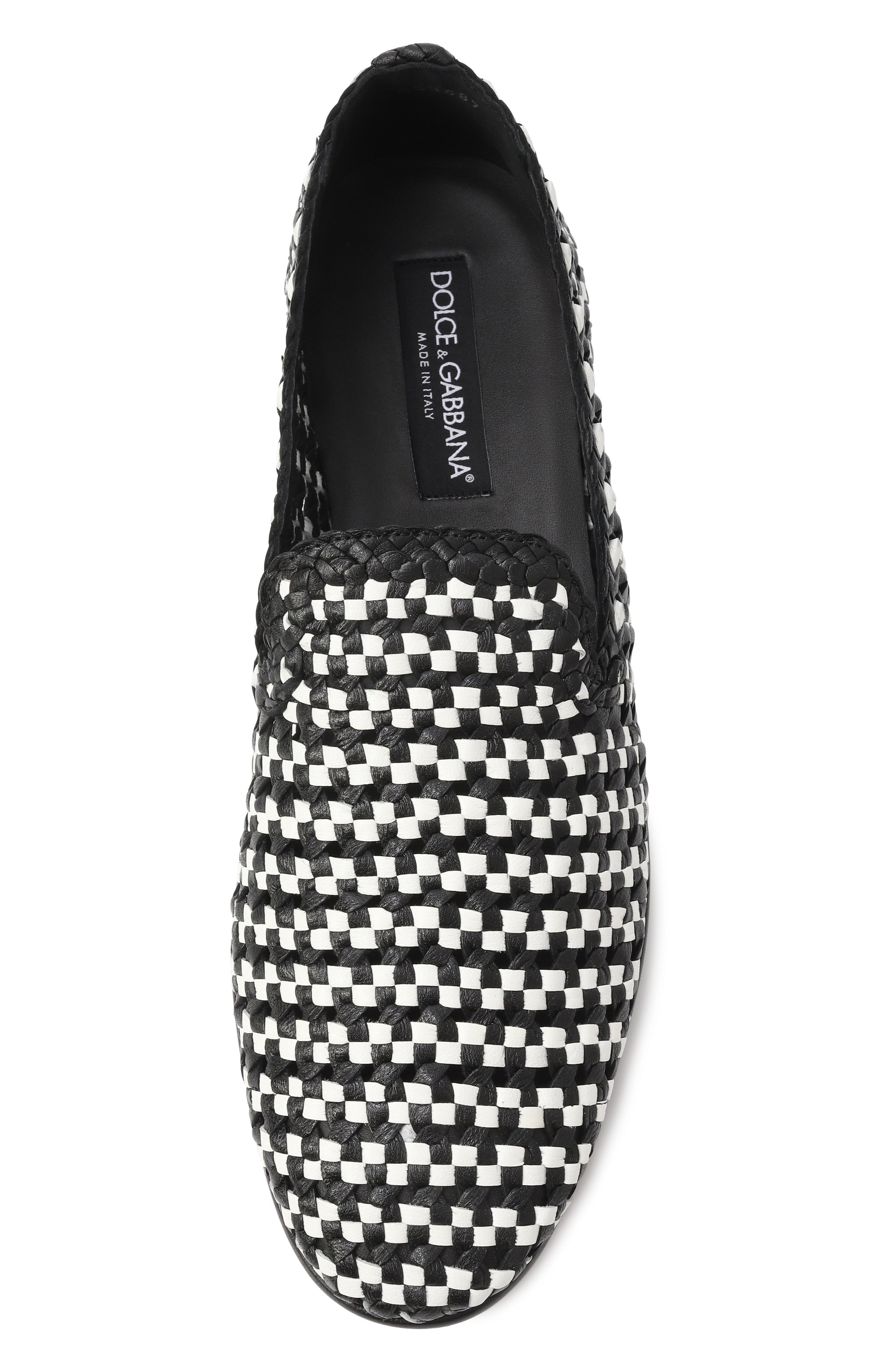 Кожаные лоферы DOLCE & GABBANA, арт. A50687/A9M51, фото 6