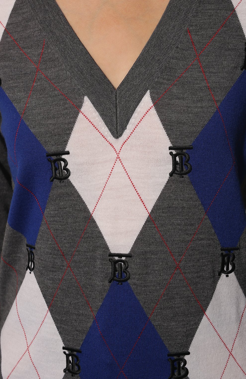 Пуловер из шерсти и шелка BURBERRY, арт. 8048437, фото 5
