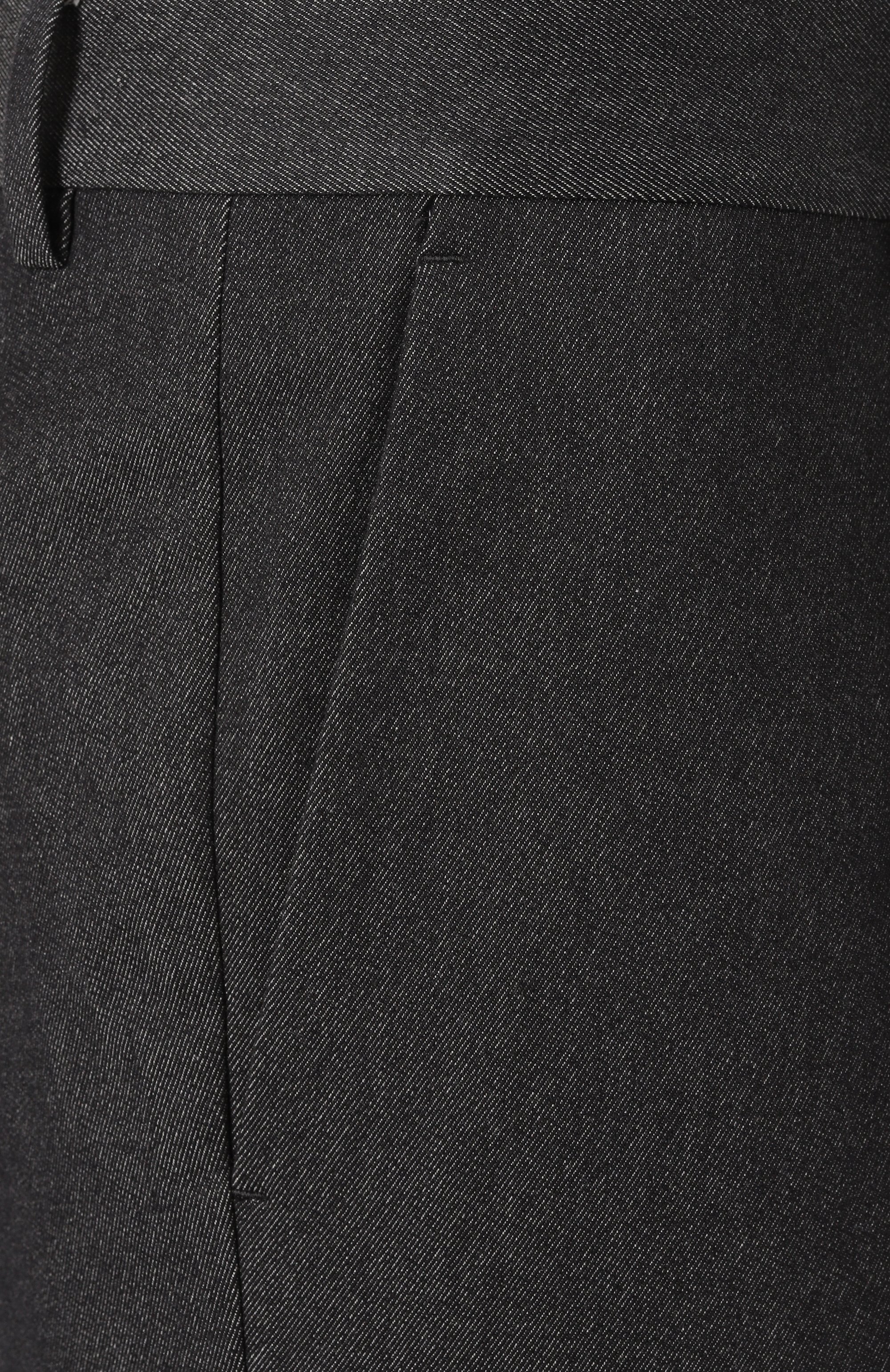 Брюки из хлопка и кашемира BRUNELLO CUCINELLI, арт. MY446E1450, фото 5