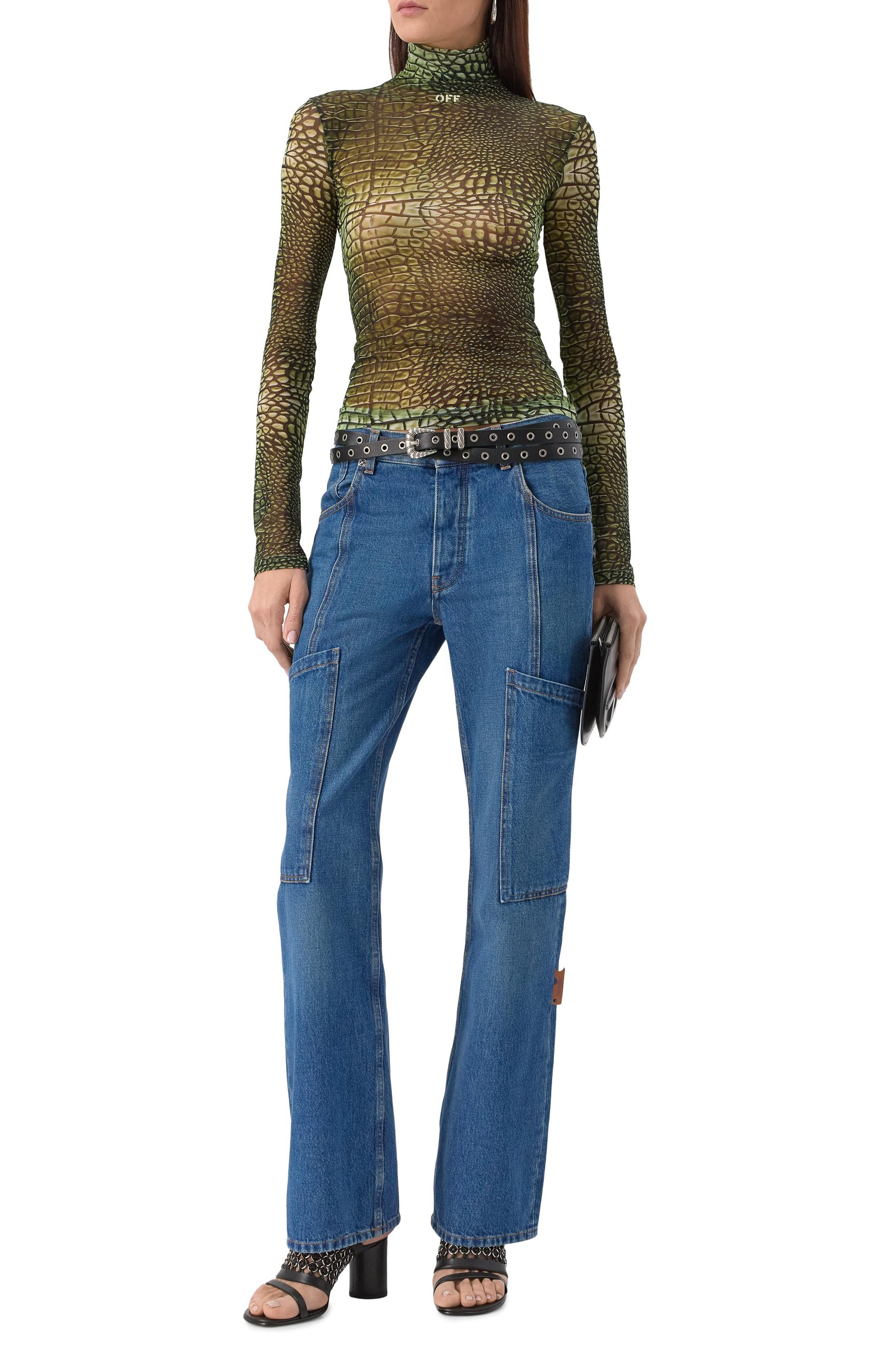 Водолазка OFF-WHITE, арт. 0WAD122S25JER0025810, фото 2