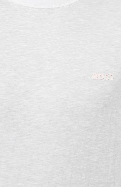 Хлопковая футболка BOSS ORANGE, арт. 50508243, фото 5