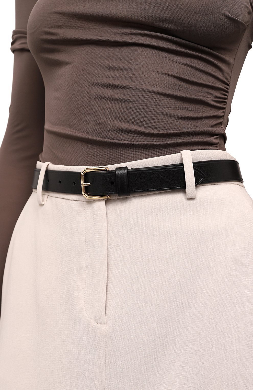 Кожаный ремень DRIES VAN NOTEN, арт. 241-011403-102, фото 2