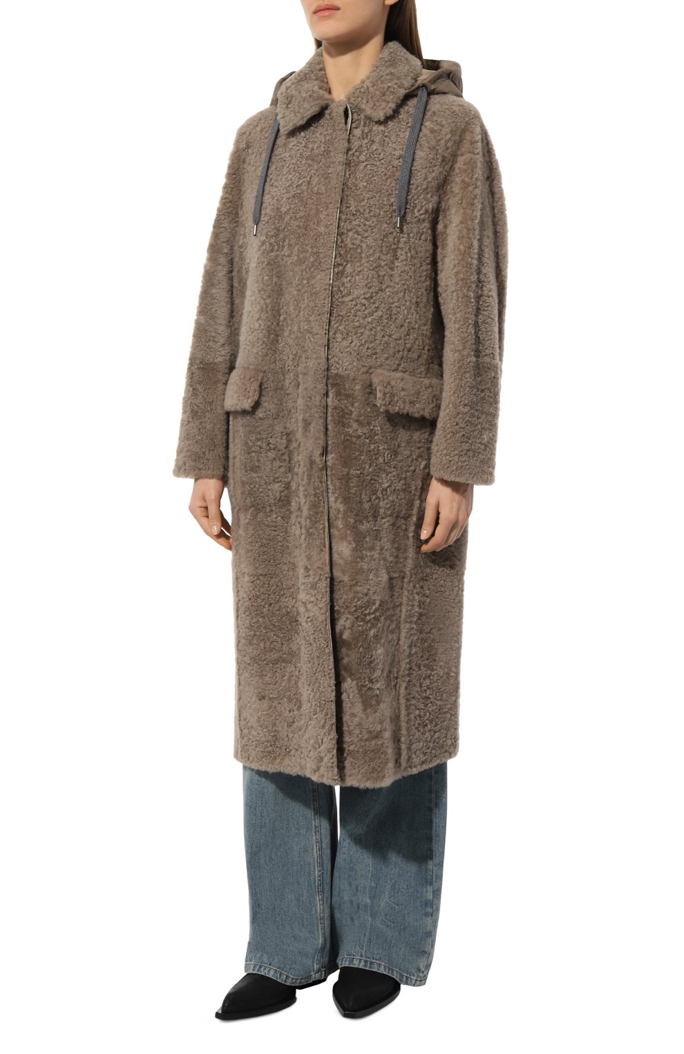 Дубленка из овчины BRUNELLO CUCINELLI, арт. MPMBP9778, фото 3