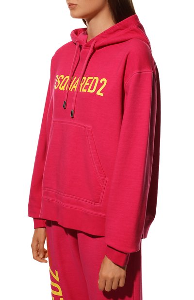 Хлопковое худи DSQUARED2, арт. S75GU0429/S25539, фото 3