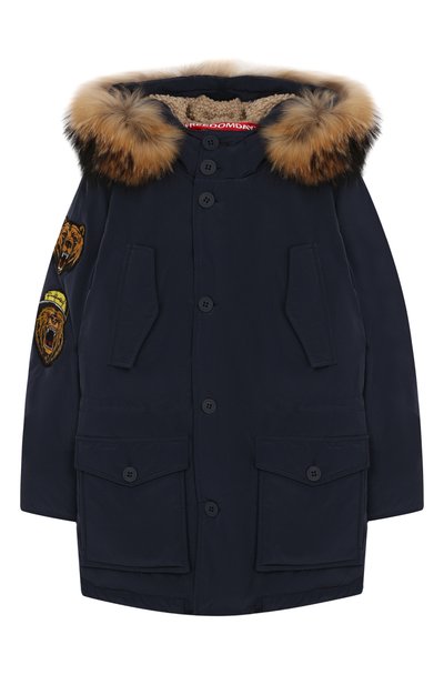 Пуховая куртка с меховой отделкой FREEDOMDAY, арт. IFRJB3253U-112-RDRF, фото 1