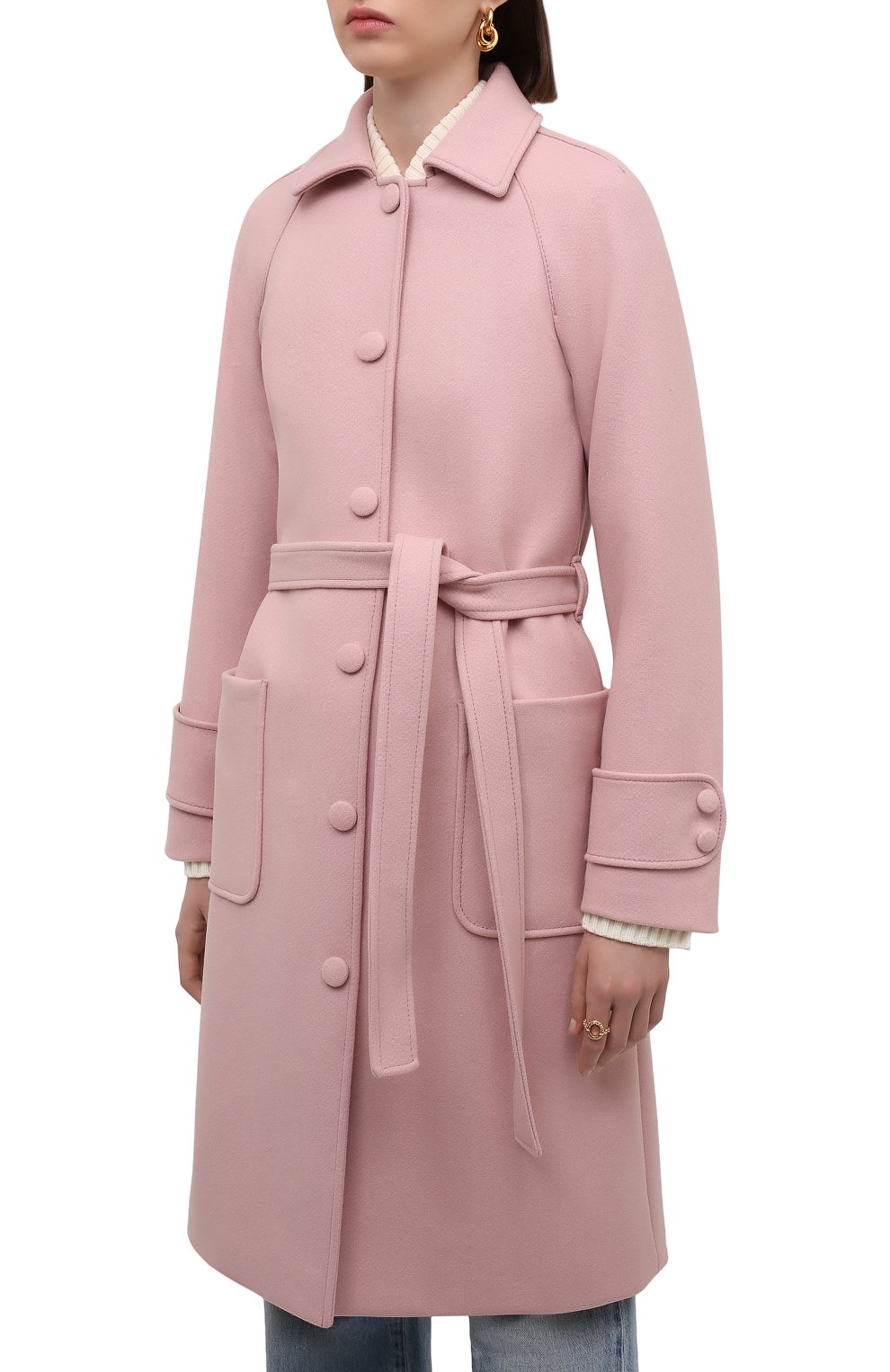 Пальто из ш ерсти и кашемира REDVALENTINO, арт. XR3CAE45/497, фото 3