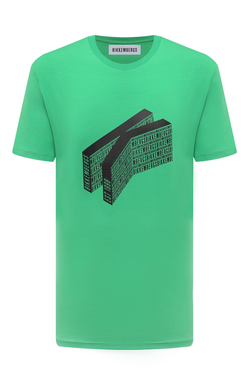 Хлопковая футболка DIRK BIKKEMBERGS, арт. PBMT0248, фото 1