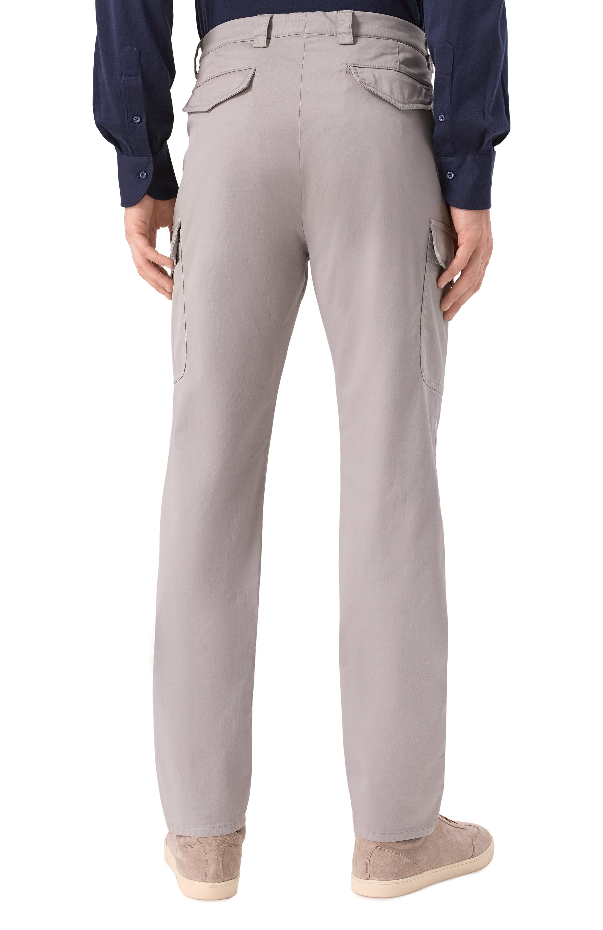 Хлопковые брюки-карго BRUNELLO CUCINELLI, арт. M289LE1890, фото 4