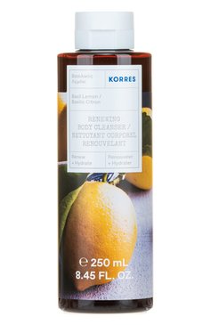 Гель для душа лимон, базилик (250ml) KORRES бесцветного цвета, арт. 5203069094460 | Фото 1 (Тип продукта: Гели; Назначение: Для тела; Региональные ограничения белый список (Axapta Mercury): Не проставлено; Косметика кросс-кт: Уход У)