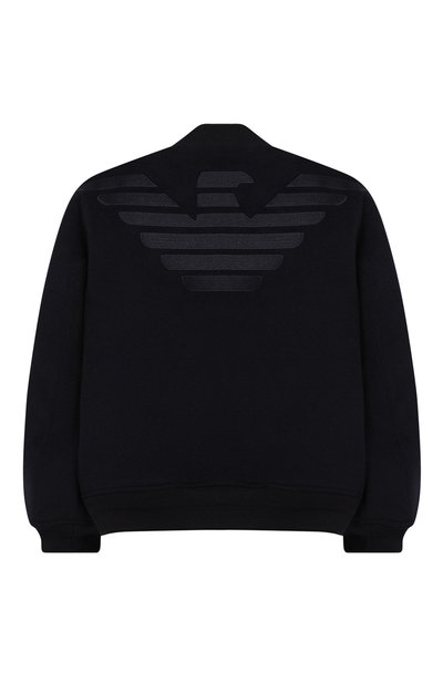Бомбер EMPORIO ARMANI темно-синего цвета по цене 37700 руб., арт. 6G4B89/4NGZZ, фото 2 Бомбер EMPORIO ARMANI, арт. 6G4B89/4NGZZ, фото 2