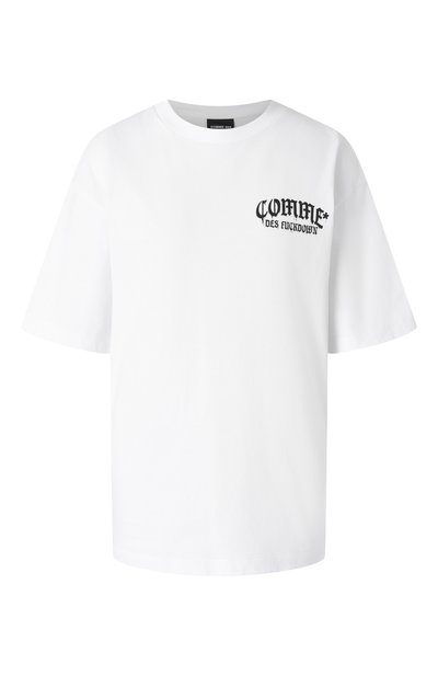 Женская хлопковая футболка COMME DES FUCKDOWN, арт. CFABW01313
