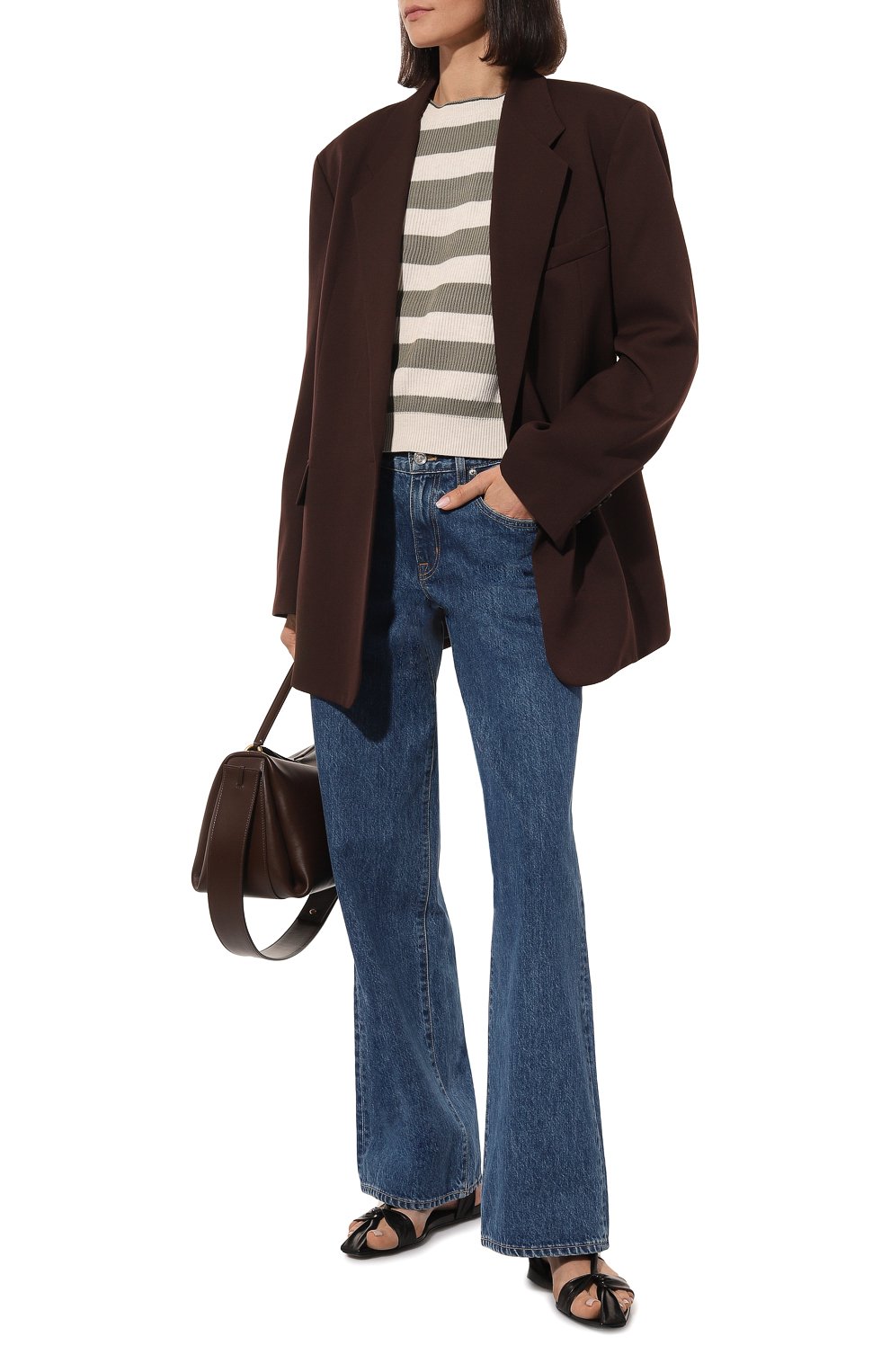 Хлопковый пуловер BRUNELLO CUCINELLI, арт. M1900B1035, фото 2