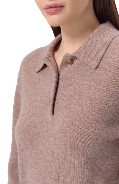 Поло из кашемира и шерсти SPORTY AND RICH, арт. WS07466302BE24, фото 5