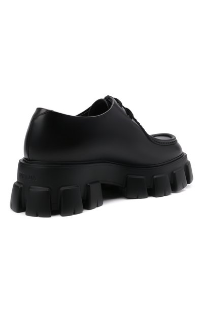 Кожаные дерби PRADA, арт. 2EE355-B4L-F0002, фото 4