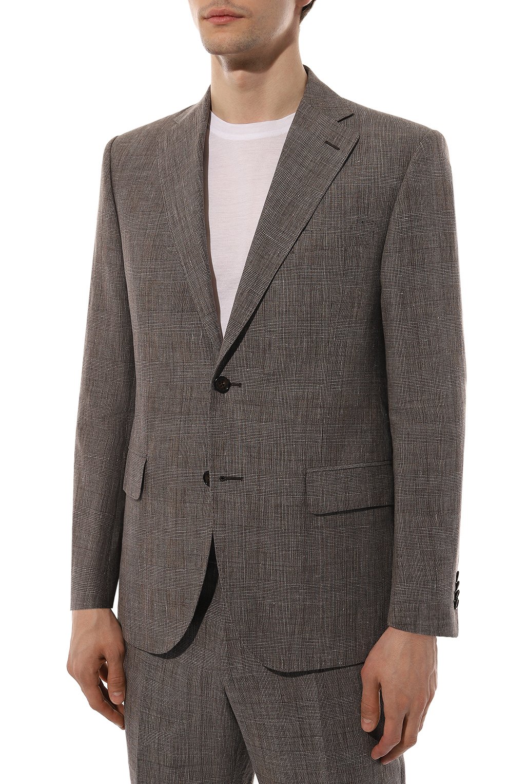 Костюм из льна и шерсти CORNELIANI, арт. 916008-3117215_1, фото 2