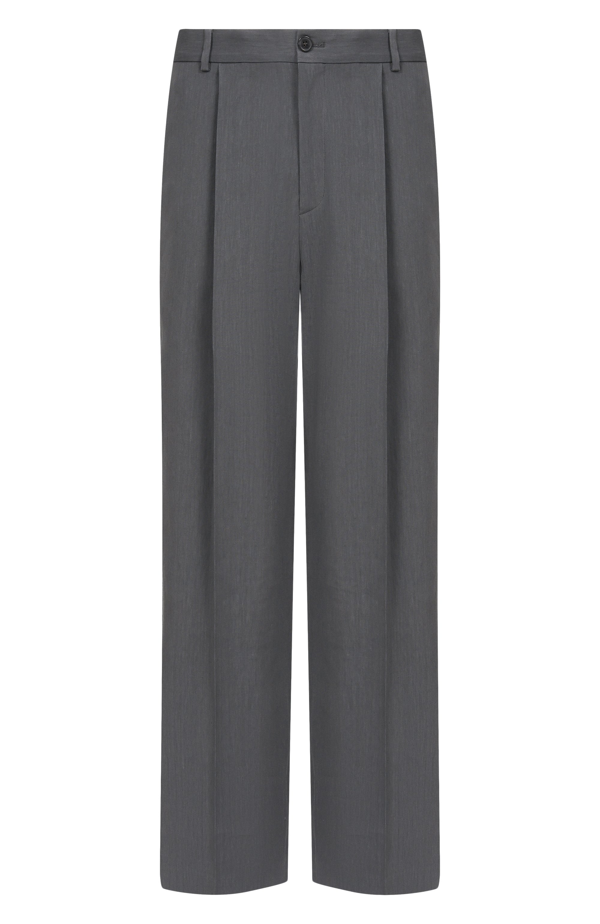 Брюки изо льна и вискозы DRIES VAN NOTEN, арт. 020900/3237, фото 1