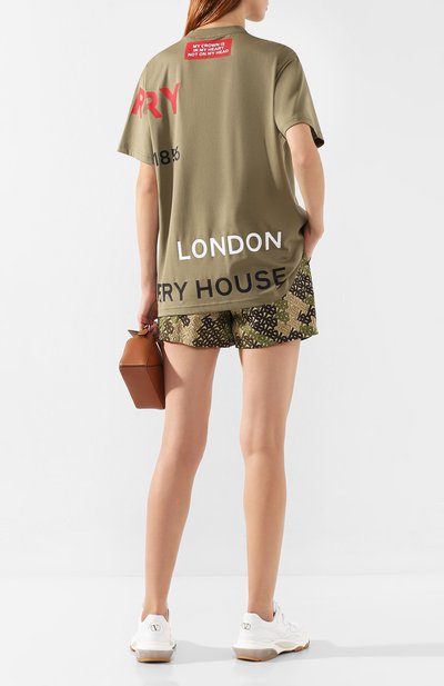 Хлопковая футболка BURBERRY, арт. 8015326, фото 2