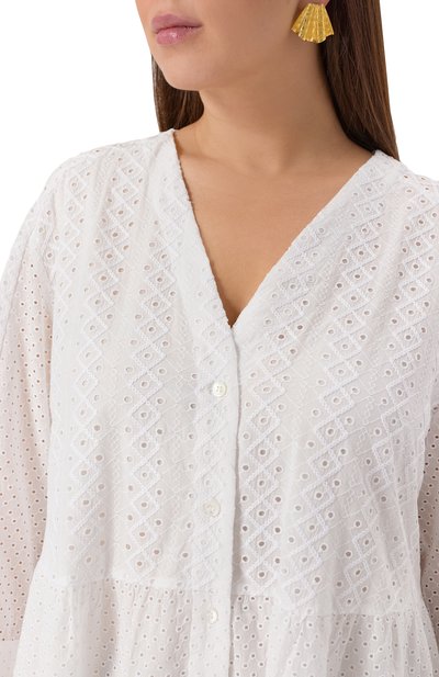 Хлопковое платье MARINA RINALDI VOYAGE, арт. TATIANA, фото 5