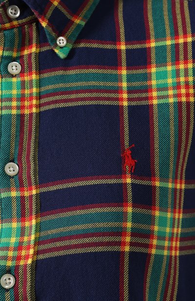 Хлопковая рубашка POLO RALPH LAUREN, арт. 211765005, фото 5