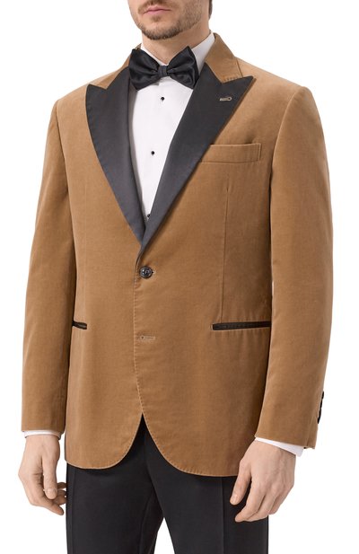 Бархатный смокинг BRUNELLO CUCINELLI, арт. ML479GS03, фото 4