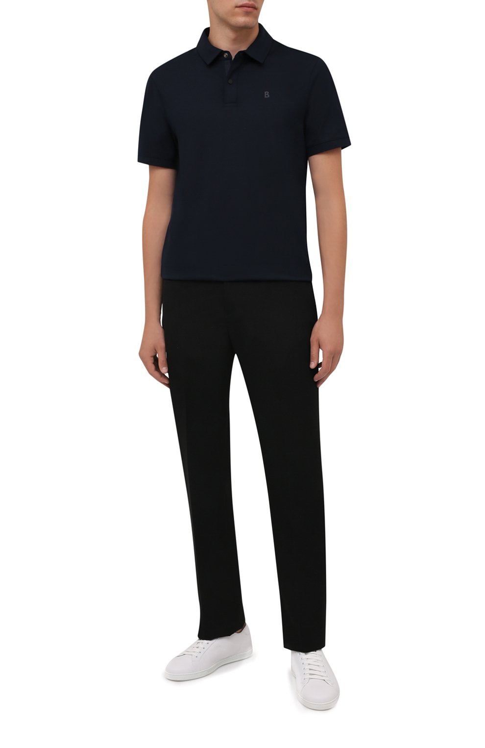 Поло BOGNER темно-синего цвета по цене 16100 руб., арт. 58322727, фото 2 Поло BOGNER, арт. 58322727, фото 2