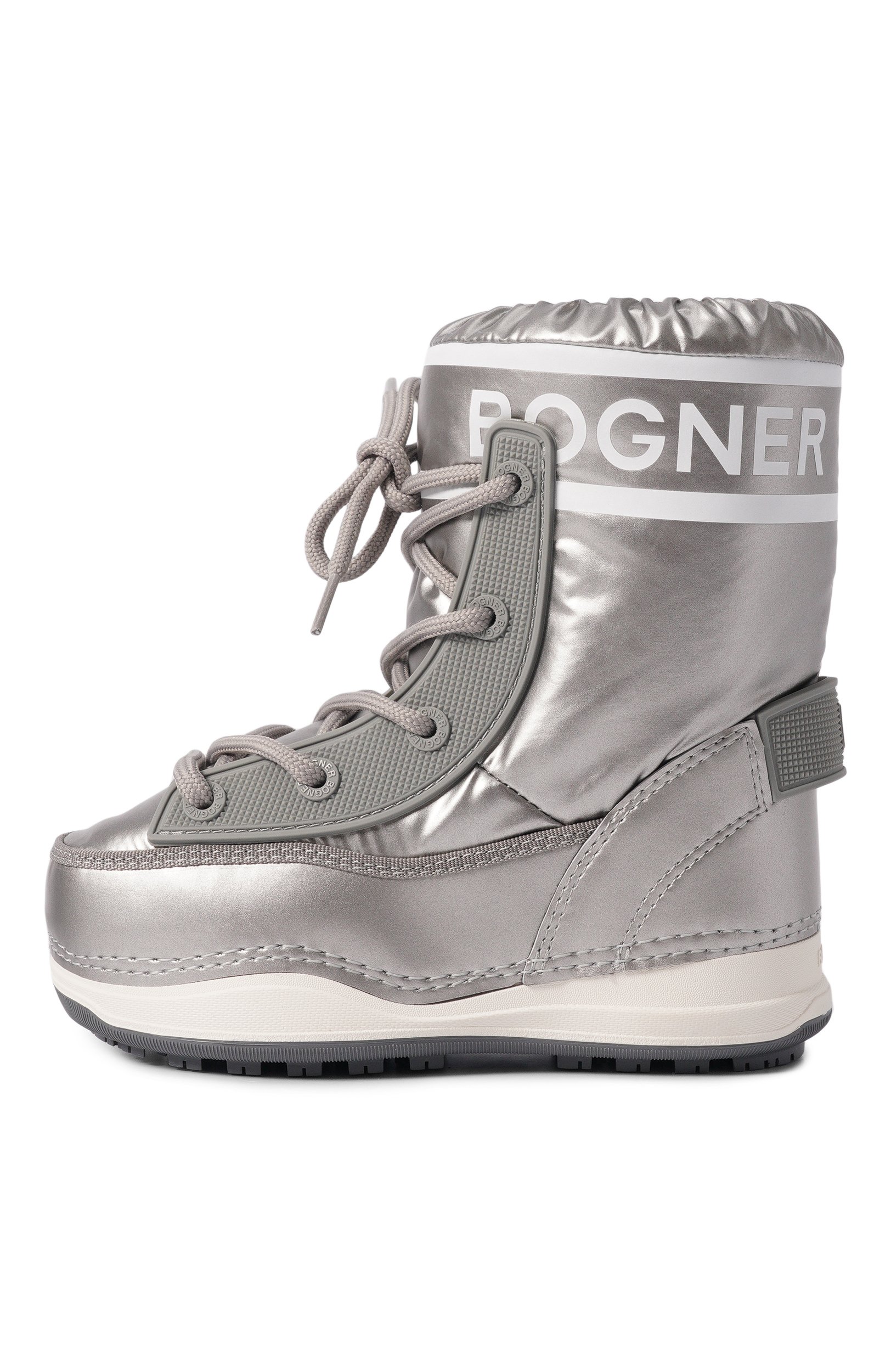 Утепленные сапоги BOGNER серебряного цвета по цене 31500 руб., арт. 42647702, фото 2 Утепленные сапоги BOGNER, арт. 42647702, фото 2