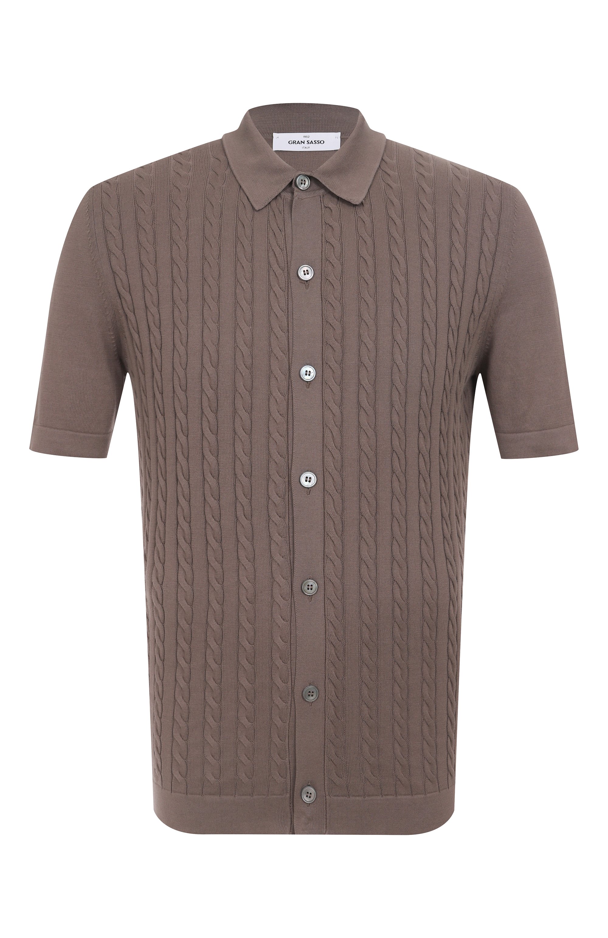 Хлопковая рубашка GRAN SASSO, арт. 57173/18167, фото 1