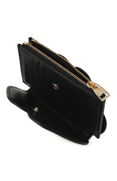 Кожаный футляр для кред итных карт ALEXANDER MCQUEEN, арт. 733319 1BLGA, фото 3