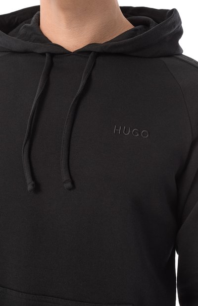 Хлопковое худи HUGO, арт. 50520502, фото 5