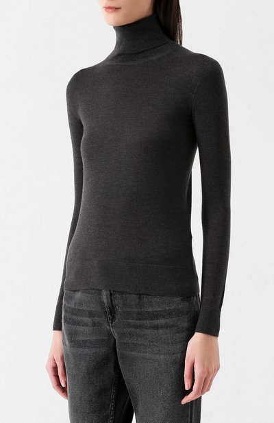 Кашемировая водолазка RALPH LAUREN серого цвета по цене 104000 руб., арт. 919/IXQ15/FXQ15, фото 3 Кашемировая водолазка RALPH LAUREN, арт. 919/IXQ15/FXQ15, фото 3