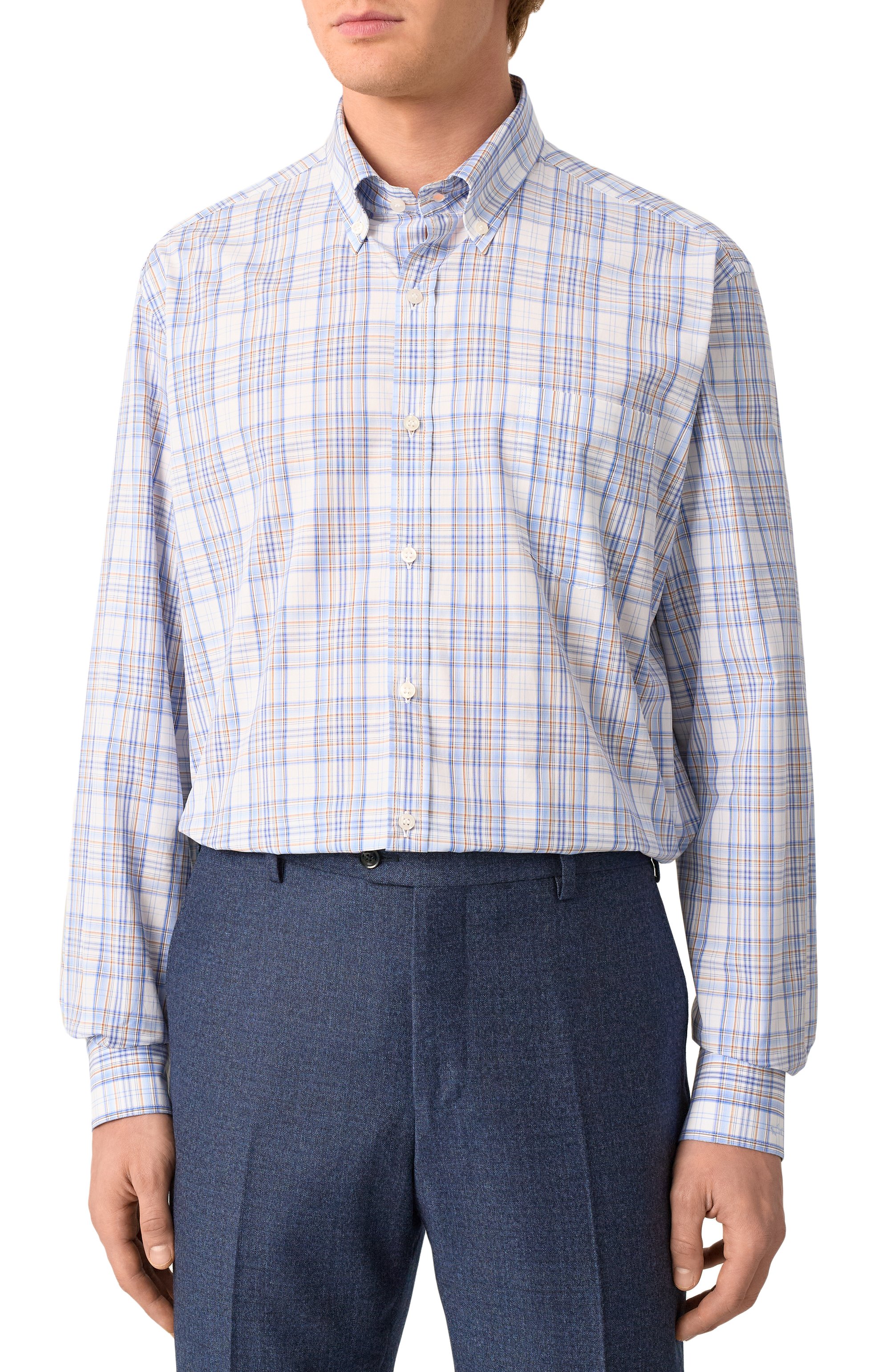 Хлопковая рубашка PAUL&SHARK, арт. 25413130/44, фото 3