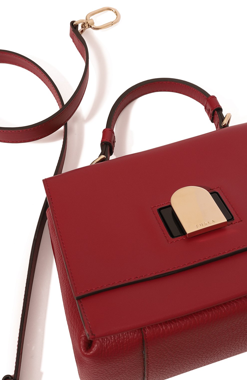 Сумка furla emma mini FURLA красного цвета по цене 51000 руб., арт. WB00610/BX0053, фото 3 Сумка furla emma mini FURLA, арт. WB00610/BX0053, фото 3