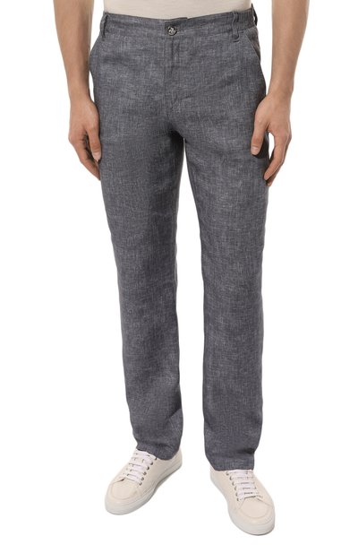 Льняные брюки ZILLI, арт. M0Z-D0180-LIN01/R001, фото 3