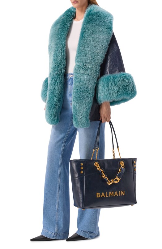 Сумка-тоут 1945 Soft Balmain FN0FF827/LTFL Синий  FN0FF827/LTFL Фото 7