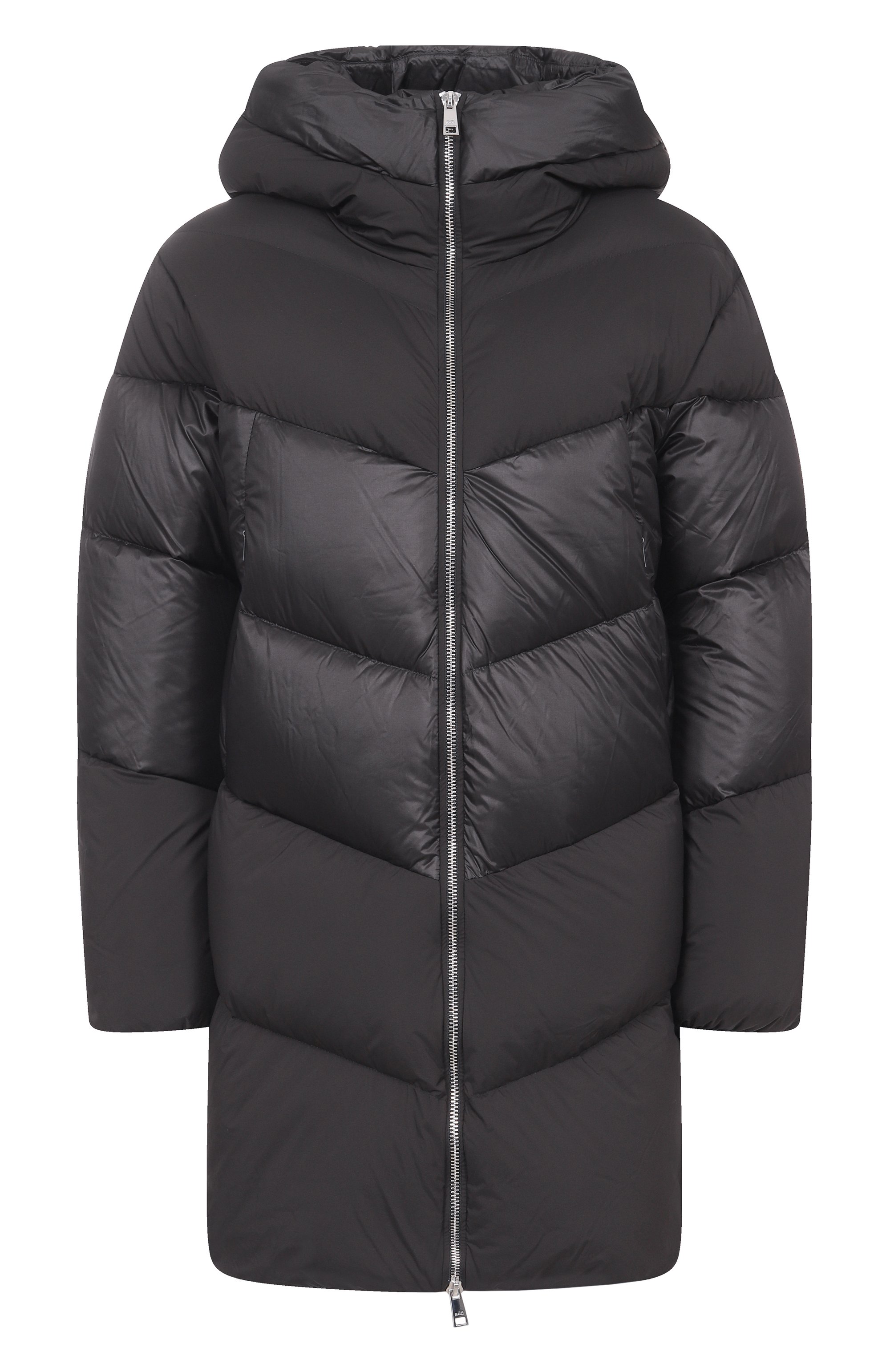 Пуховик ADD черного цвета по цене 89950 руб., арт. 12AWH550R, фото 1 Пуховик ADD, арт. 12AWH550R, фото 1