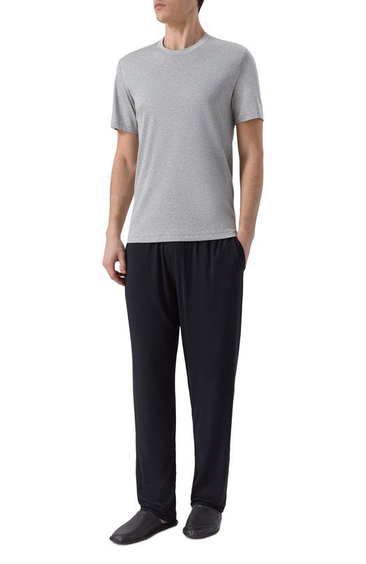 Хлопковая футболка Zimmerli 286M-1447 Серый  286M-1447 Фото 2