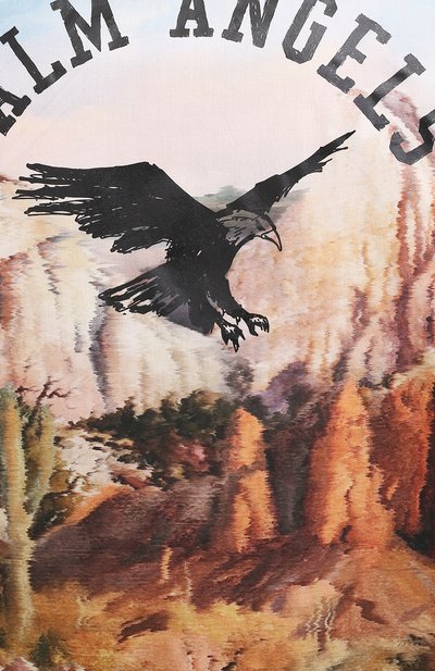 Хлопковая рубашка PALM ANGELS, арт. PMGA075E20FAB0024010, фото 5