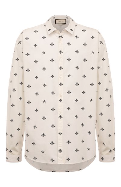 Хлопковая рубашка GUCCI, арт. 408602 Z374A, фото 1