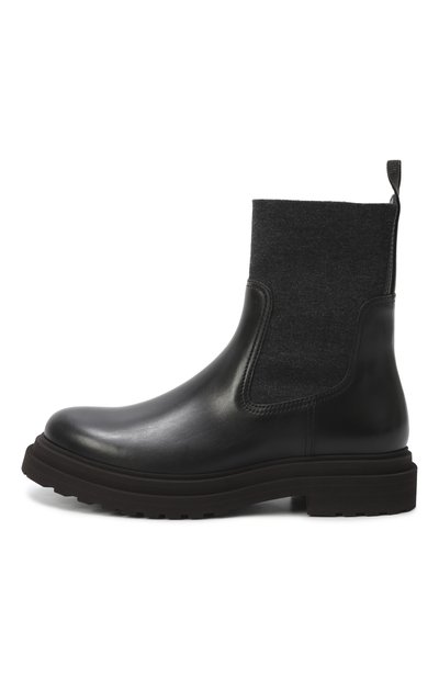 Кожаные челси BRUNELLO CUCINELLI, арт. MZ0LG3034P, фото 4