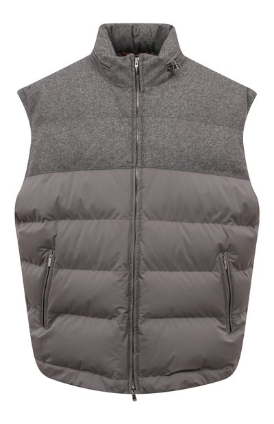 Мужской комбинированный жилет CORTIGIANI, арт. 1AG602