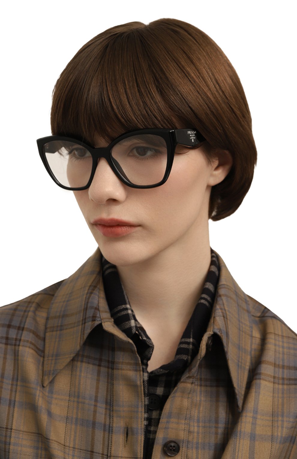 Оправа PRADA черного цвета по цене 47250 руб., арт. 20ZV-16K101, фото 2 Оправа PRADA, арт. 20ZV-16K101, фото 2