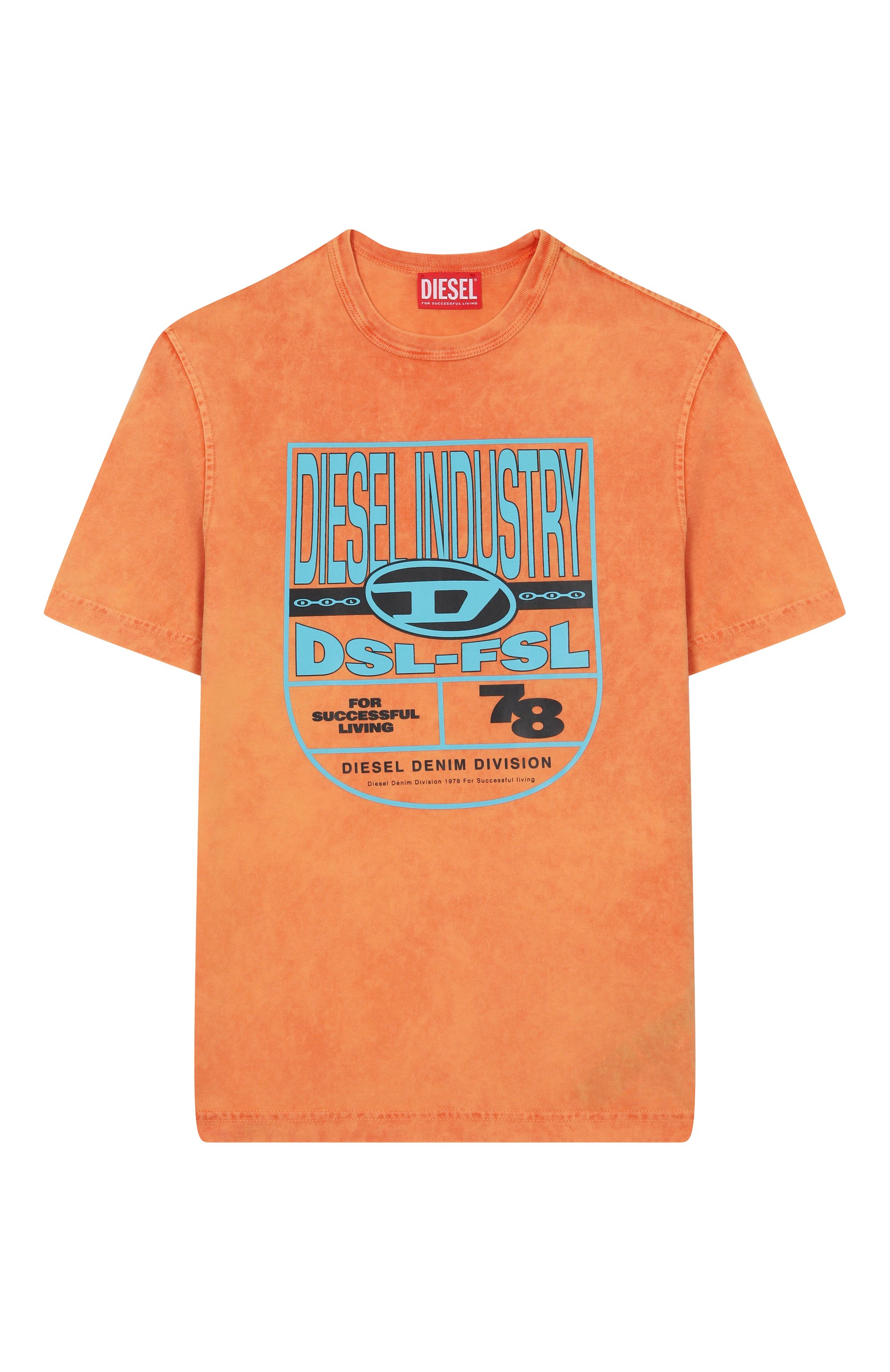 Хлопковая футболка DIESEL, арт. J02253/0THAH, фото 1