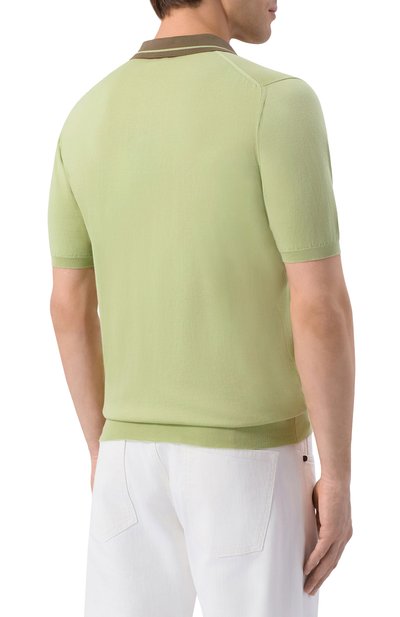 Хлопковое поло KITON, арт. UMK0926, фото 4