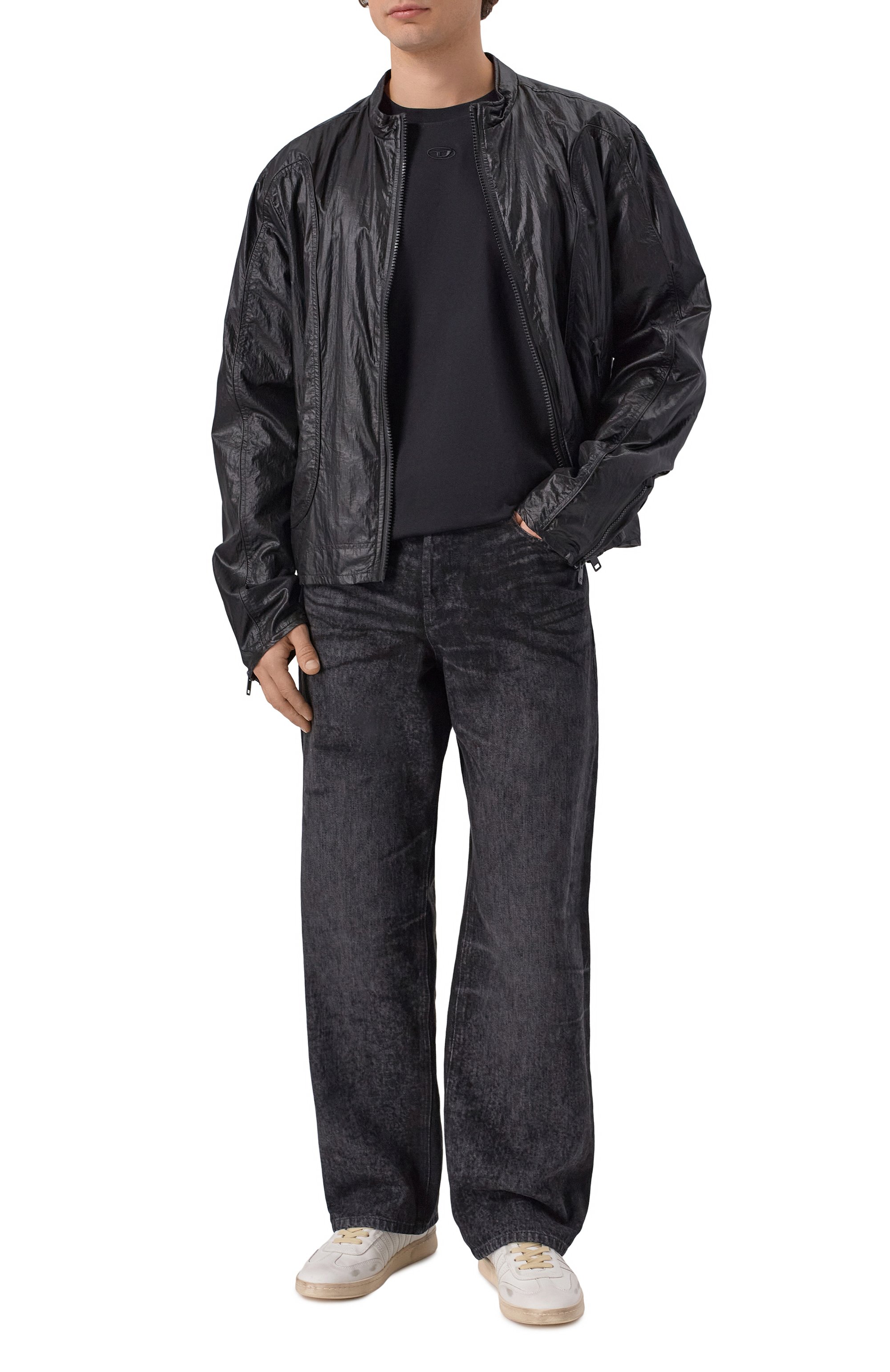 Хлопковая футболка DIESEL, арт. A21562/0PLAT, фото 2