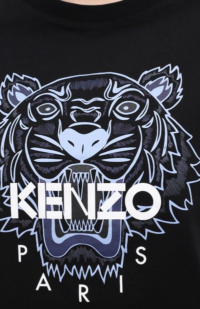 Хлопковая футболка KENZO, арт. FB52TS8464YB, фото 5