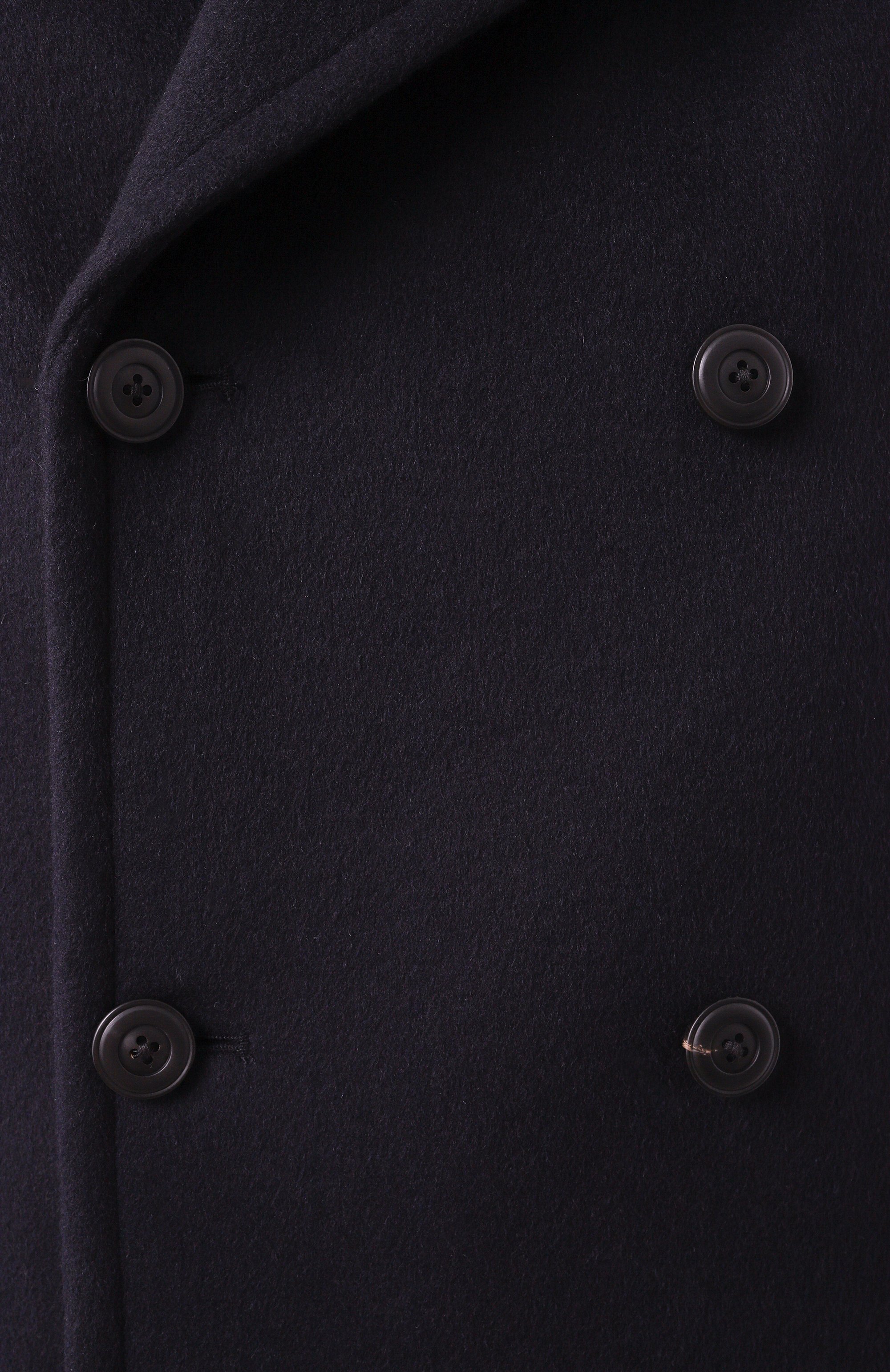 Шерстяное пальто EMPORIO ARMANI темно-синего цвета по цене 91950 руб., арт. 6D1BA6/1NMYZ, фото 6 Шерстяное пальто EMPORIO ARMANI, арт. 6D1BA6/1NMYZ, фото 6