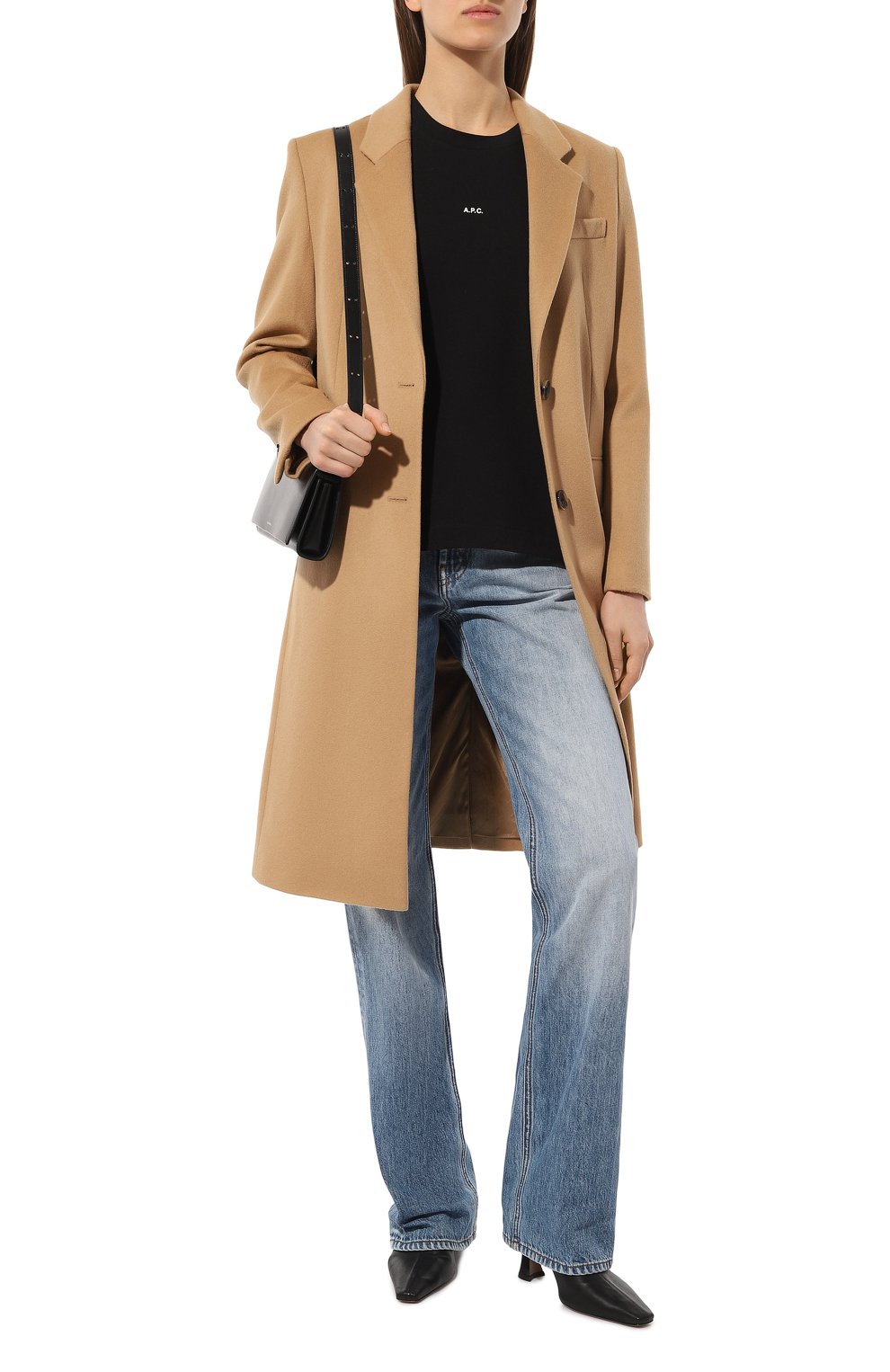 Шерстяное пальто BOSS, арт. 50501019, фото 2