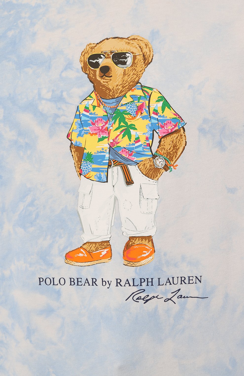 Хлопковая футболка POLO RALPH LAUREN, арт. 710934699, фото 5
