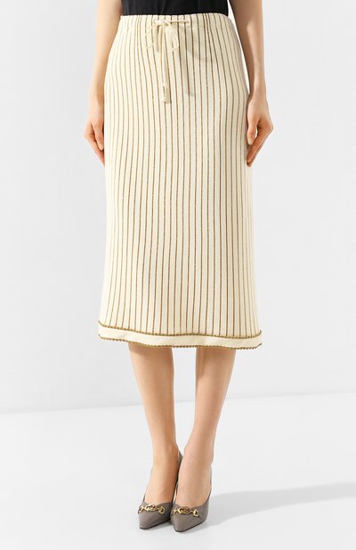 Шерстяная юбка GUCCI, арт. 599177/XKA3T, фото 3
