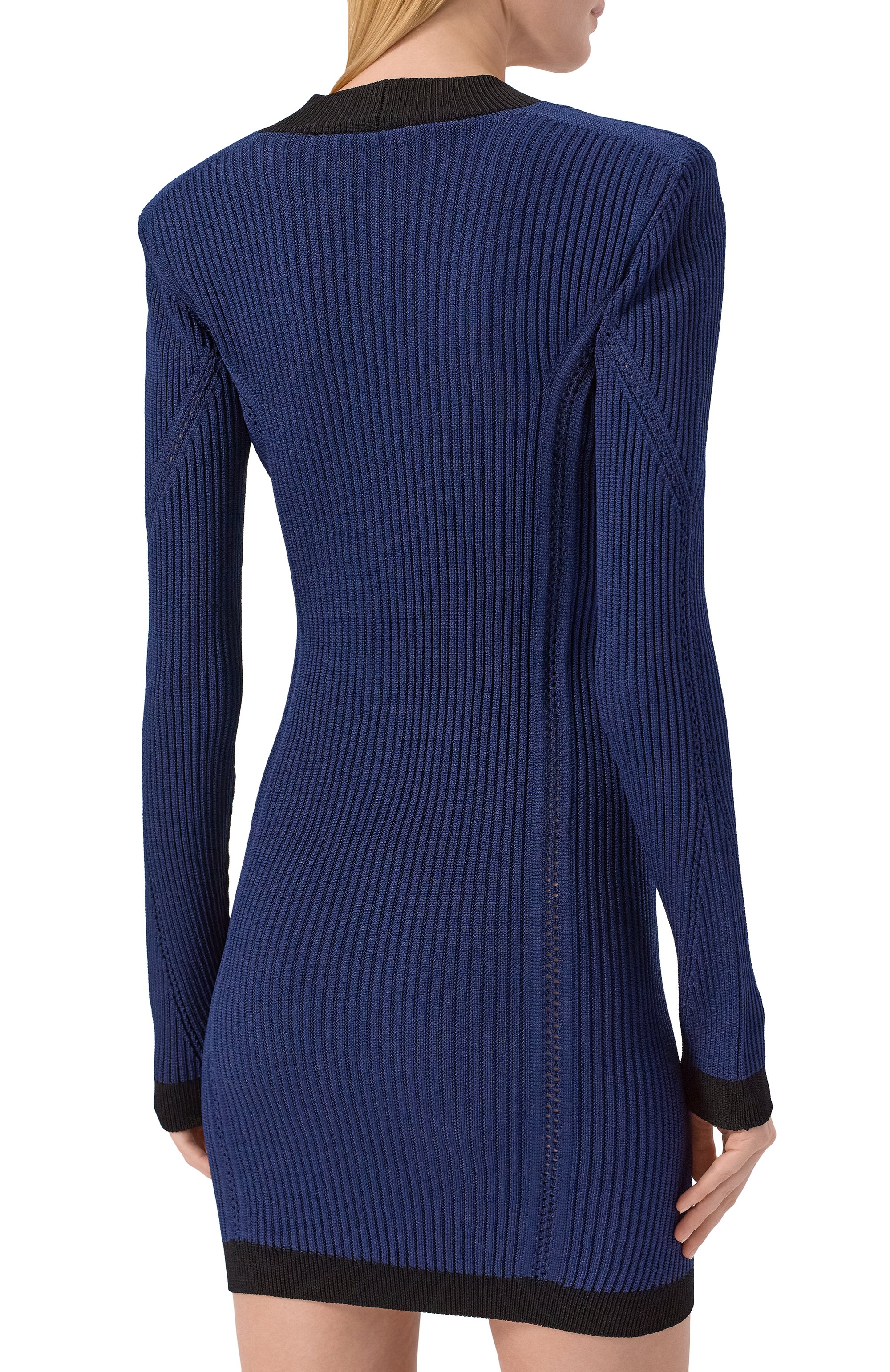 Платье из вискозы BALMAIN, арт. FF0R8033/KJ15, фото 4